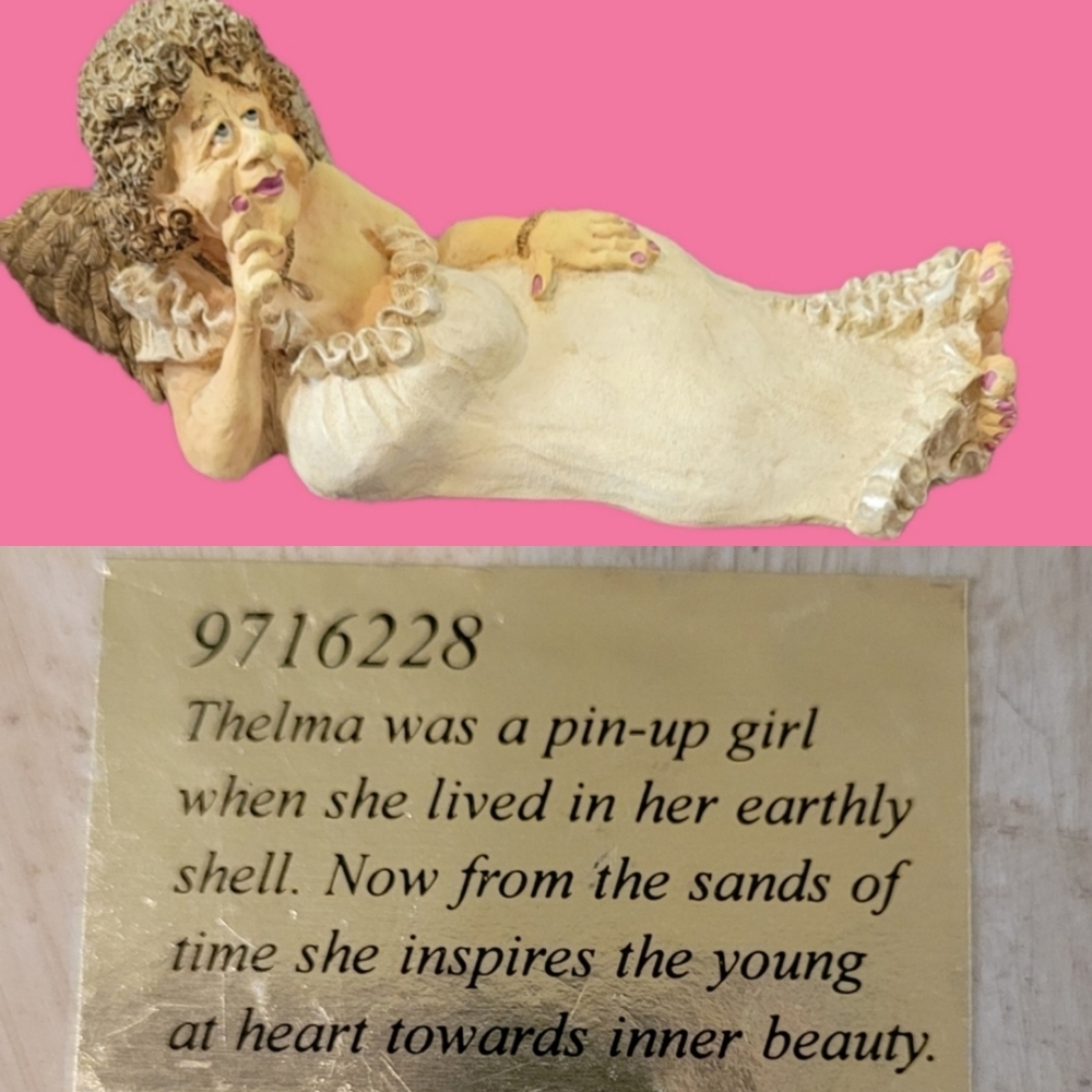 DOUG HARRIS FIGURINE, GUARDIAN GRANNIES AND FRIENDS